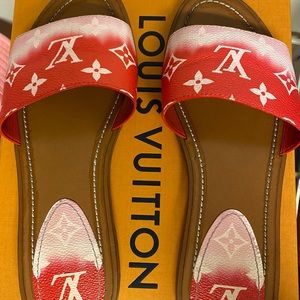 Louis Vuitton flats sandals